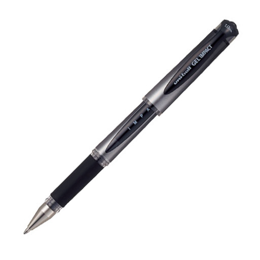 Unibal Gel Impact Pen Black